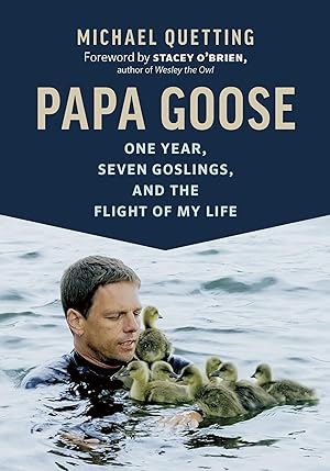 Bild des Verkufers fr Papa Goose: One Year, Seven Goslings, and the Flight of My Life zum Verkauf von moluna