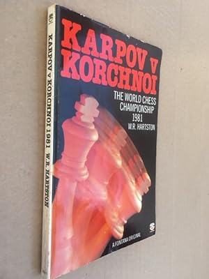Karpov Korchnoi 1981 by Keene, Raymond