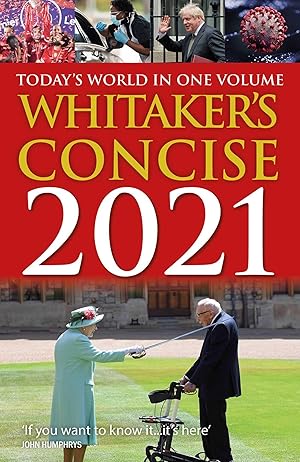 Bild des Verkufers fr Whitakers Concise 2021: Today\ s World in One Volume zum Verkauf von moluna