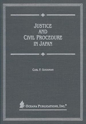 Immagine del venditore per Justice and Civil Procedure in Japan venduto da moluna