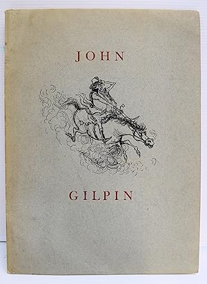 Seller image for THE DIVERTING HISTORY OF JOHN GILPIN. Showing how he went further than he intended and came home safe again. By William Cowper. With many illustrations by Ronald Searle. Of this book one thousand six hundred copies have been printed and bound at The Chiswick Press, London, N11 for Sir Allen Lane and Richard Lane Christmas 1952. for sale by Marrins Bookshop