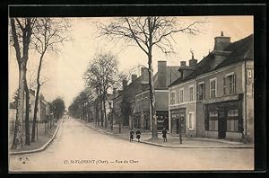 Carte postale Saint-Florent-sur-Cher, Rue du Cher