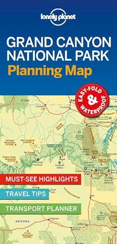 Bild des Verkufers fr Lonely Planet Grand Canyon National Park Planning Map zum Verkauf von moluna