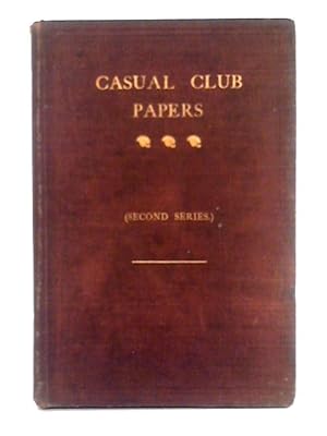Bild des Verkufers fr Casual Club Papers (Second Series) zum Verkauf von World of Rare Books