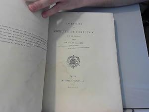 Bild des Verkufers fr Inventaire du mobilier de Charles V, roi de France Volume 181 zum Verkauf von JLG_livres anciens et modernes