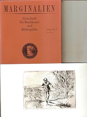 Marginalien Zeitschrift für Buchkunst und Bibliophilie - Heft 164 (4/2001) Vorzugsausgabe mit ein...