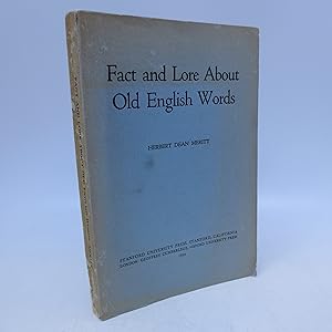 Fact and Lore About Old English Words