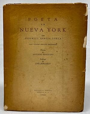Imagen del vendedor de Poeta en Nueva York a la venta por Cleveland Book Company, ABAA