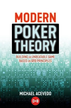 Bild des Verkufers fr Modern Poker Theory zum Verkauf von moluna