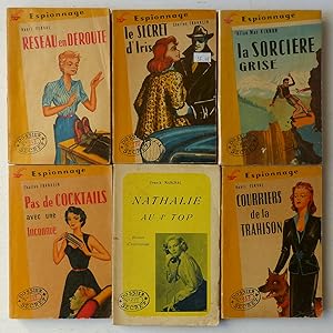 Seller image for [Lot de 9 volumes de la collection d'espionnage 'Dossiers secrets' de la Librairie des Champs-Elyses] for sale by Le Rayon populaire