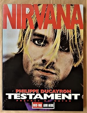 Image du vendeur pour Nirvana. Testament. Prface de Bayon. mis en vente par librairie sciardet