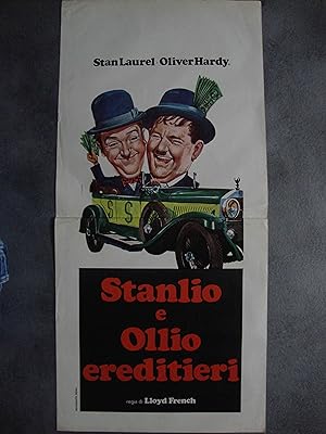 Stan Laurel e Oliver Hardy in "Stanlio e Ollio Ereditieri"