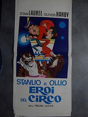 Stan Laurel e Oliver Hardy in "Stanlio e Ollio - Eroi del circo