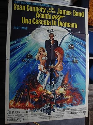 Sean Connery in "James Bond - Agente 007 - Una cascata di Diamanti"