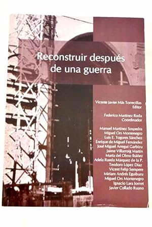 Seller image for Reconstruir despus de una guerra for sale by Alcan Libros