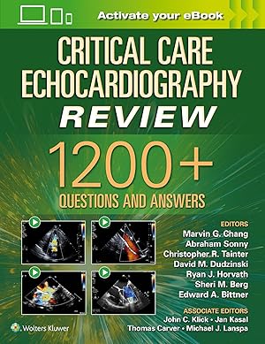 Imagen del vendedor de Critical Care Echocardiography Review a la venta por moluna