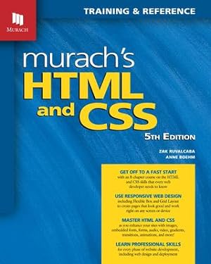 Bild des Verkufers fr Murach\ s HTML and CSS (5th Edition) zum Verkauf von moluna