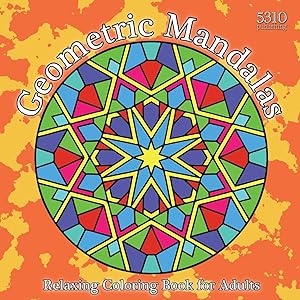 Seller image for Geometric Mandalas: Relaxing Coloring Book for Adults for sale by moluna