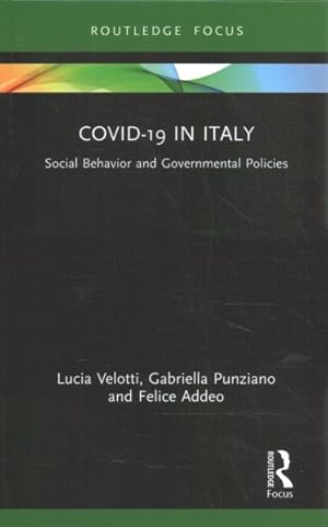 Immagine del venditore per Covid-19 in Italy : Social Behavior and Governmental Policies venduto da GreatBookPricesUK