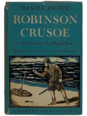 Imagen del vendedor de Robinson Crusoe and A Journal of the Plague Year (The Modern Library, No. 92) a la venta por Yesterday's Muse, ABAA, ILAB, IOBA