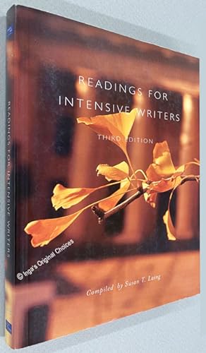 Readings for Intensive Writers, Third Edition; Honors Intensive Writing Brigham Young University