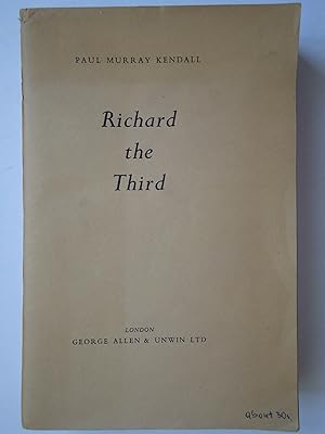 Seller image for RICHARD THE THIRD. (proof copy) for sale by GfB, the Colchester Bookshop