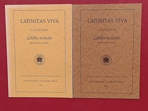 Seller image for Latinitas Viva. Libellus textualis (2 Bnde unvollstndig). 2 Bnde unvollstndig. Phonocasetae primae "Colloquiorum Latinorum". Phonocasetae secundae "Phonetices Latinae". for sale by Wissenschaftliches Antiquariat Zorn