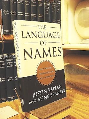 Imagen del vendedor de The Language of Names a la venta por Henniker Book Farm and Gifts