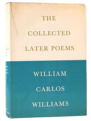 Seller image for THE COLLECTED LATER POEMS for sale by Rare Book Cellar