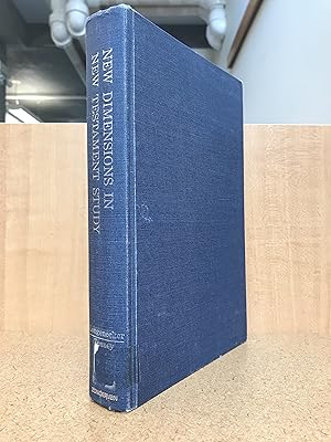 Seller image for New Dimensions in New Testament Study for sale by Regent College Bookstore