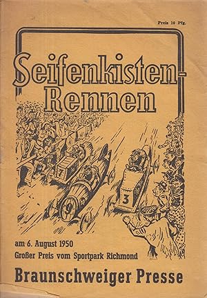 Seifenkisten-Rennen am 6. August 1950 Großer Preis vom Sportpark Richmond