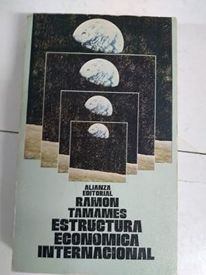 Imagen del vendedor de Estructura, economica internacional a la venta por Libros Ambig