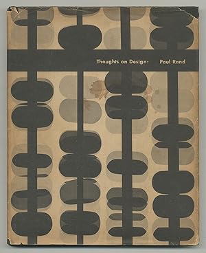 Imagen del vendedor de Thoughts on Design a la venta por Between the Covers-Rare Books, Inc. ABAA