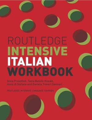 Seller image for Proudfoot, A: Routledge Intensive Italian Workbook for sale by moluna