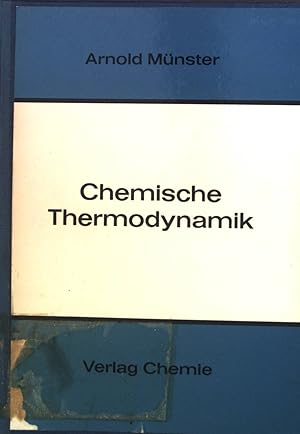 Image du vendeur pour Chemische Thermodynamik. mis en vente par books4less (Versandantiquariat Petra Gros GmbH & Co. KG)