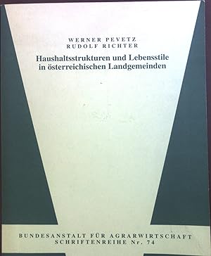 Bild des Verkufers fr Haushaltsstrukturen und Lebensstile in sterreichischen Landgemeinden. zum Verkauf von books4less (Versandantiquariat Petra Gros GmbH & Co. KG)