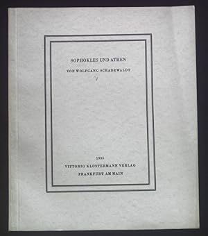 Bild des Verkufers fr Sophokles und Athen. Wissenschaft und Gegenwart Nr.7 zum Verkauf von books4less (Versandantiquariat Petra Gros GmbH & Co. KG)