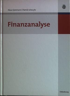 Image du vendeur pour Finanzanalyse. International management and finance mis en vente par books4less (Versandantiquariat Petra Gros GmbH & Co. KG)