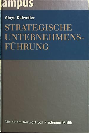 Seller image for Strategische Unternehmensfhrung. Strategie for sale by books4less (Versandantiquariat Petra Gros GmbH & Co. KG)