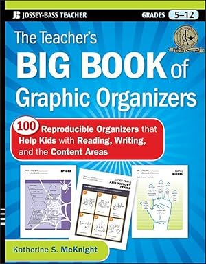 Bild des Verkufers fr The Teacher\ s Big Book of Graphic Organizers, Grades 5-12: 100 Reproducible Organizers That Help Kids with Reading, Writing, and the Content Areas zum Verkauf von moluna