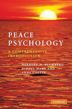 Imagen del vendedor de Peace Psychology: A Comprehensive Introduction a la venta por moluna