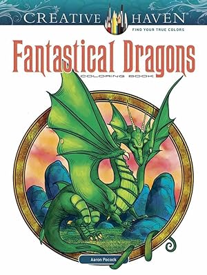 Bild des Verkufers fr Creative Haven Fantastical Dragons Coloring Book zum Verkauf von moluna