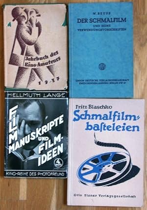 Jahrbuch des Kino-Amateurs 1937, Der Schmalfilm und seine Verwendungsvorschriften, Filmmanuskript...