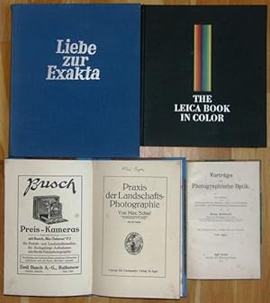 Liebe zur Exakta, The Leica book in color, Praxis der Landsschafts-Photographie, Vorträge über Ph...