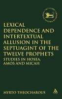 Seller image for LEXICAL DEPENDENCE & INTERTEXT for sale by moluna