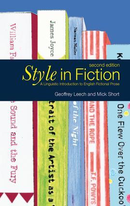 Bild des Verkufers fr Short, M: Style in Fiction zum Verkauf von moluna