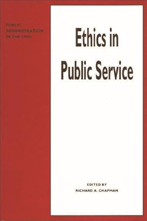 Immagine del venditore per Ethics in Public Service venduto da moluna