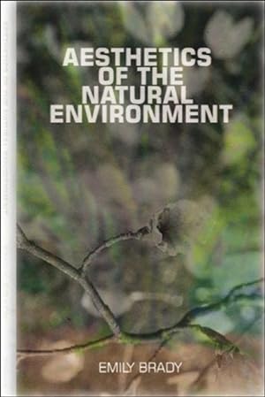 Bild des Verkufers fr Brady, E: Aesthetics of the Natural Environment zum Verkauf von moluna