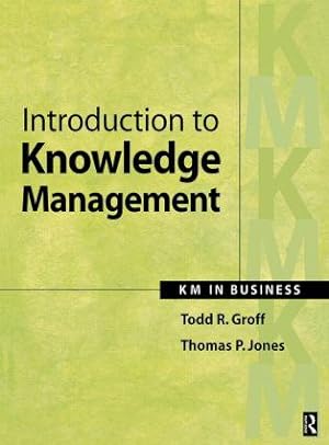 Immagine del venditore per Groff, T: Introduction to Knowledge Management venduto da moluna