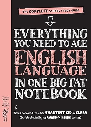 Bild des Verkufers fr Everything You Need to Ace English Language in One Big Fat Notebook zum Verkauf von moluna